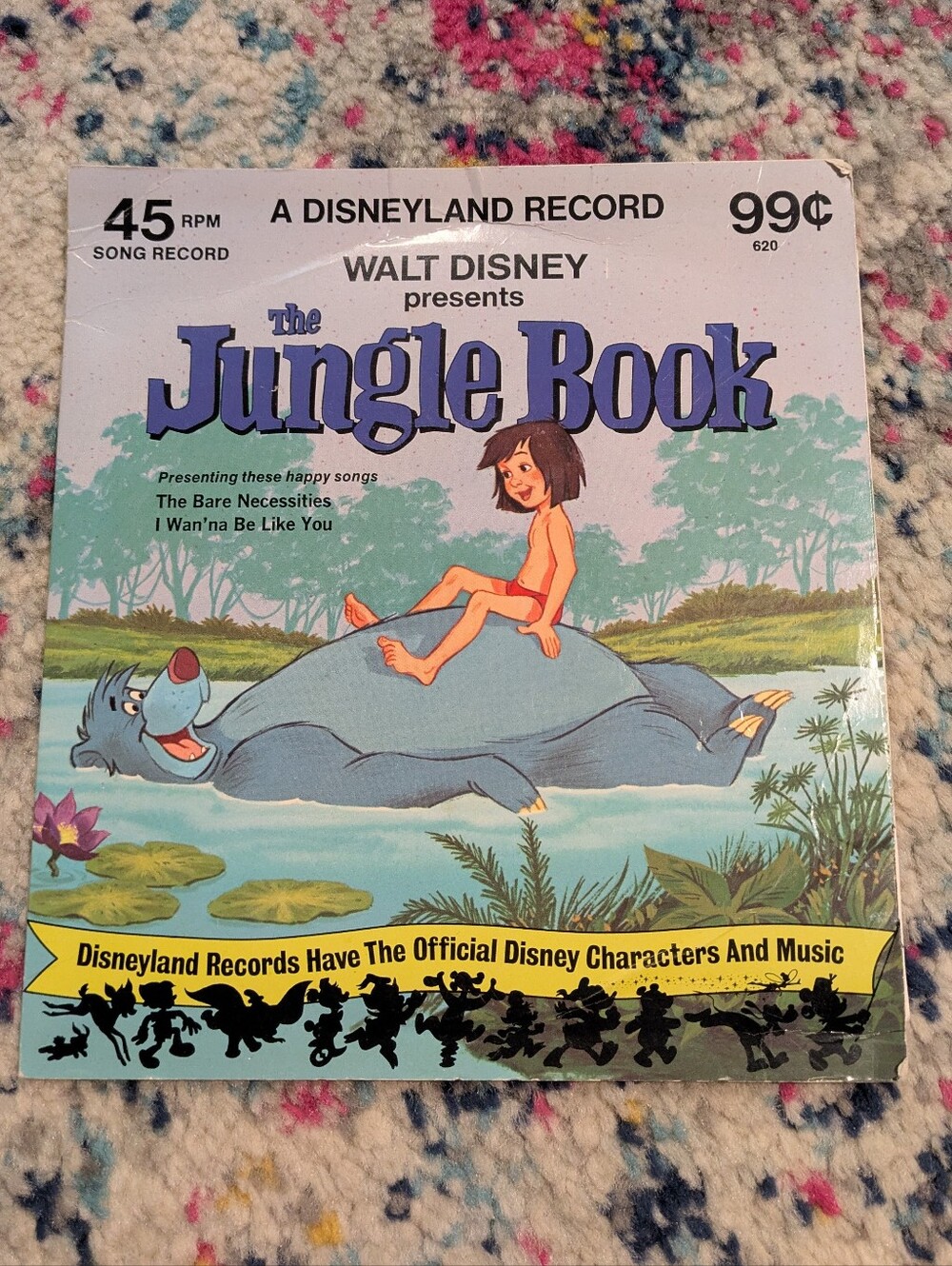 Vintage Disneyland Records The Jungle Book